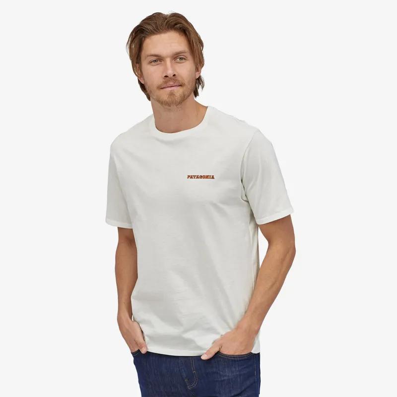 Patagonia Mens Summit Road Tee - White-2